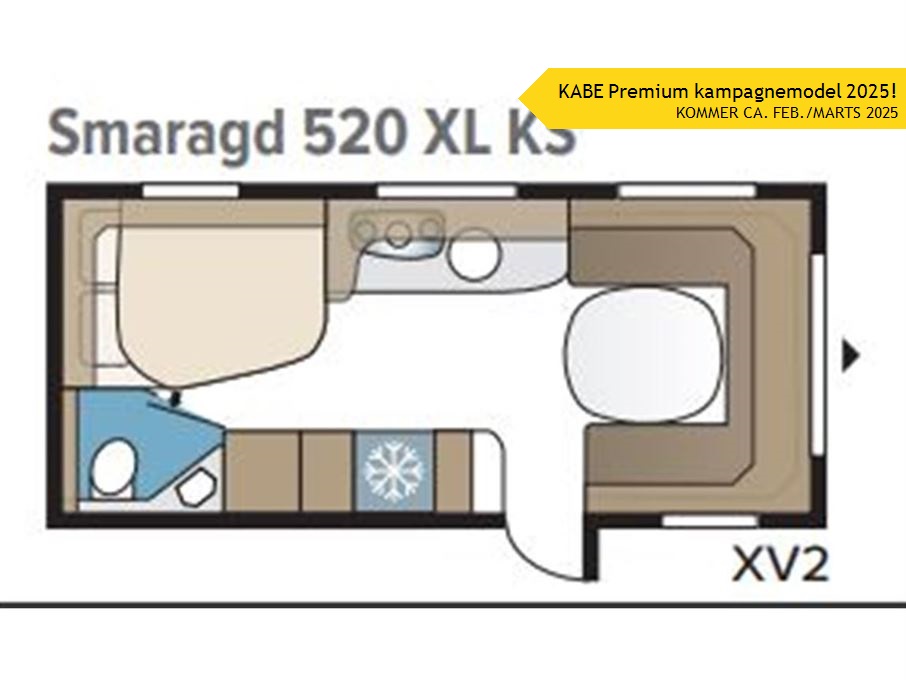 Kabe Smaragd 520 XL XV 2 KS Premium Line